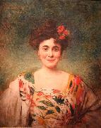 Leon Joseph Florentin Bonnat, Portrait de madame Dotezac